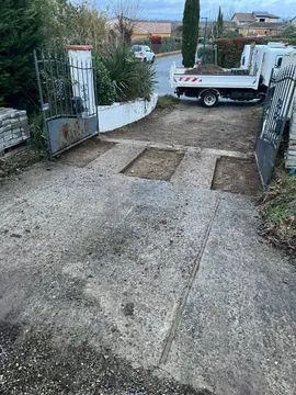 Réfection d'une entrée