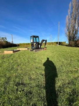 Terrassement d’une plateforme