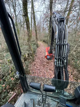 Broyage sur la commune de Préserville 31