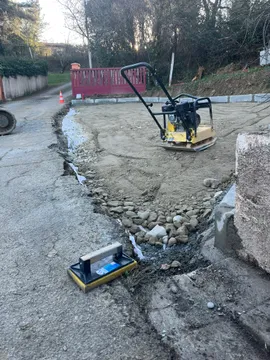 Création aire de retournement sur Castanet Tolosan 31
