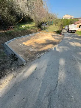 Création aire de retournement sur Castanet Tolosan 31