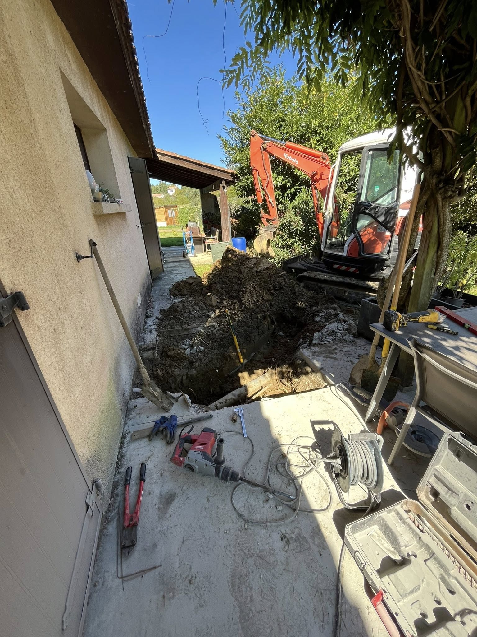 Intervention suite à une fuite d’eau